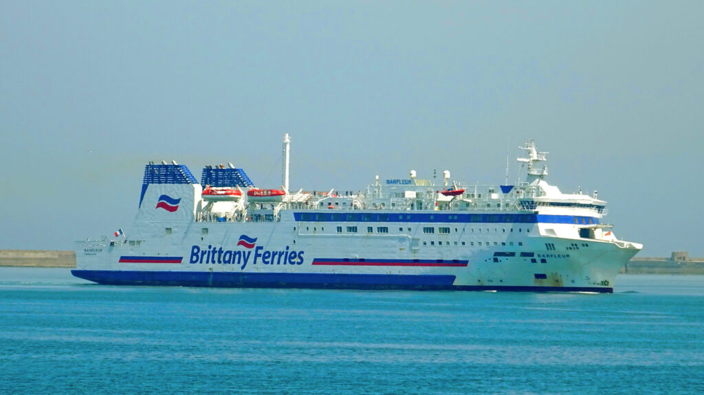 Barfleur arrivant à Cherbourg