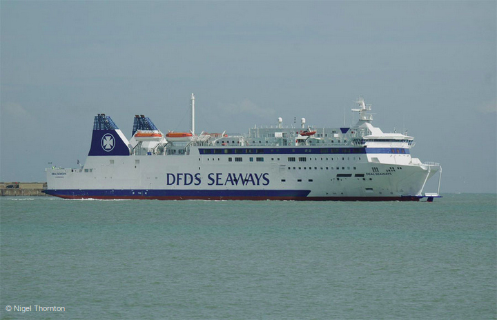Deal Seaways (Barfleur) au départ de Douvres
