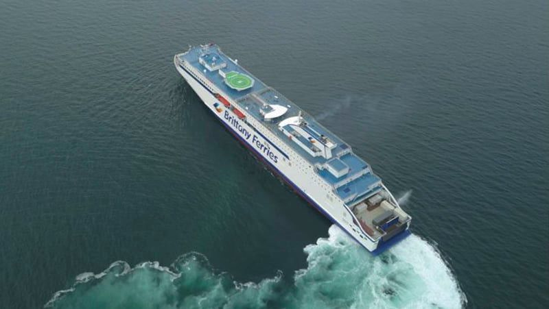 Galicia lors de ses essais en mer