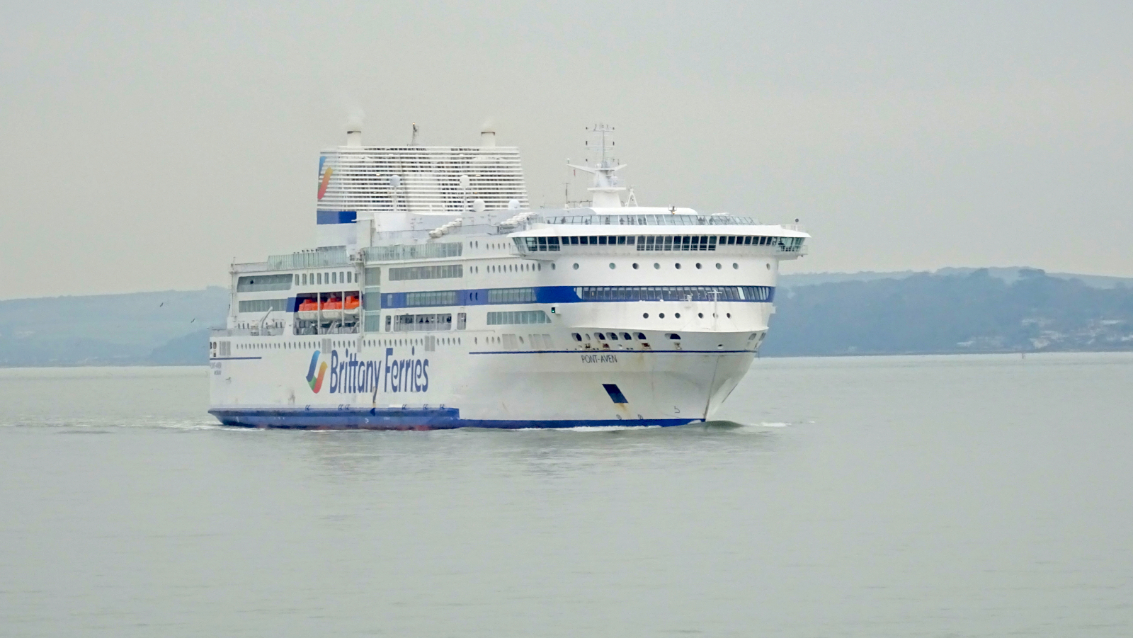 Pont-Aven arrivant à Portsmouth