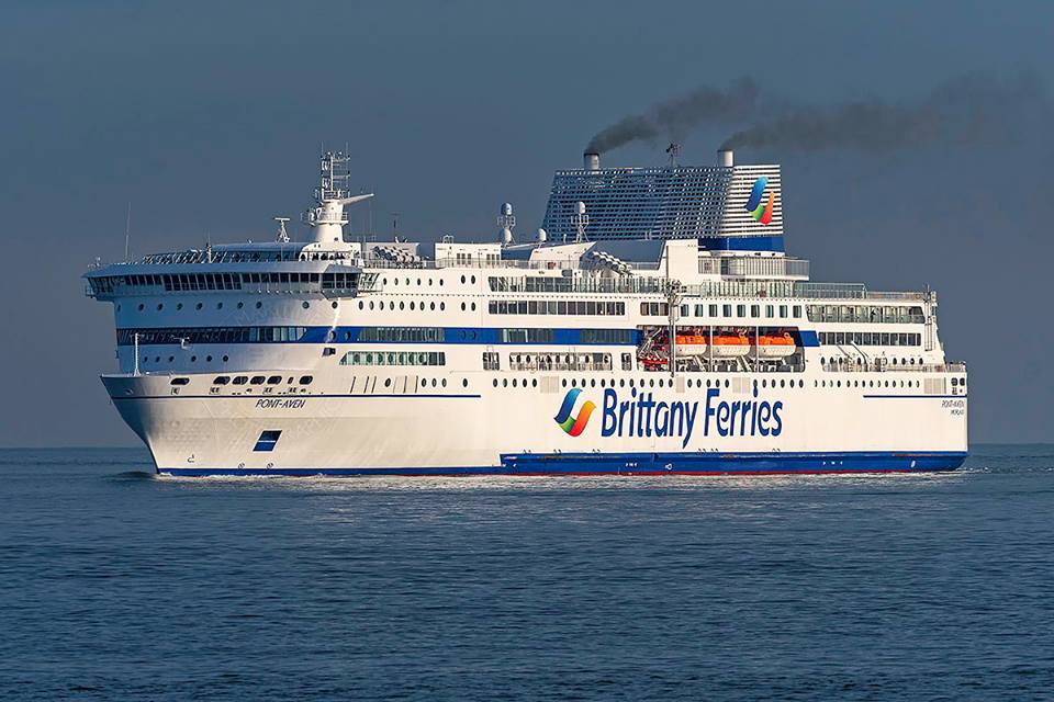 Pont-Aven arrivant à Portsmouth