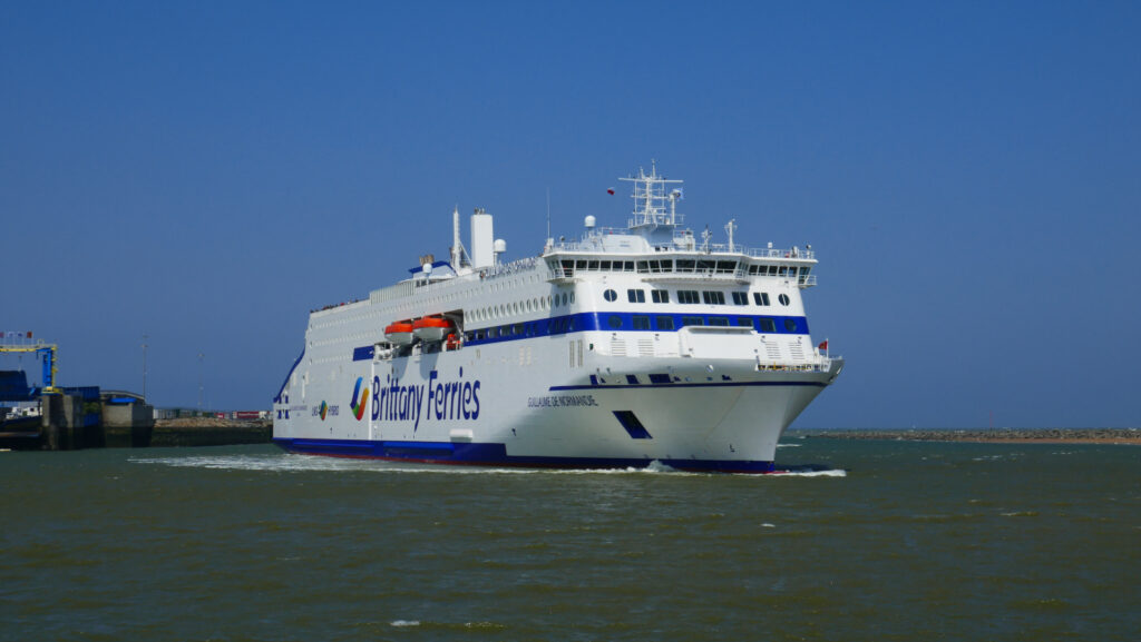 Guillaume de Normandie arrivant à Ouistreham, mai 2025