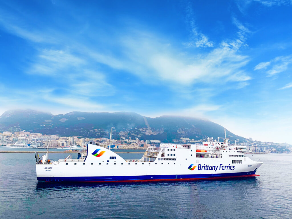 Kerry avant sa mise en service pour Brittany Ferries