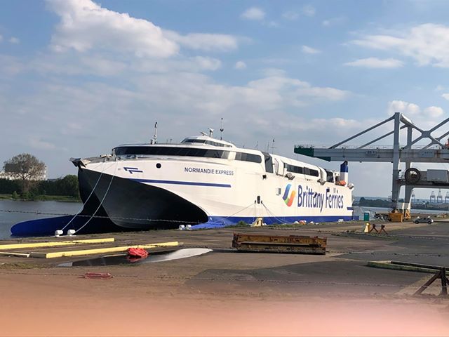 Normandie Express désarmé au Havre