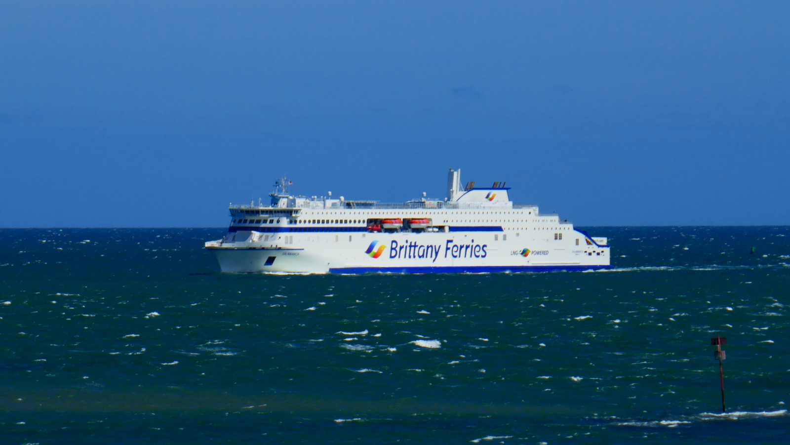 Salamanca approche de Rosslare, en mai 2025