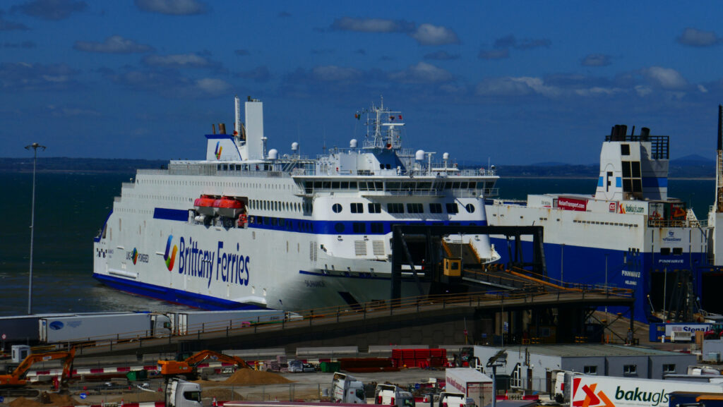 Salamanca amarré à Rosslare, mai 2025