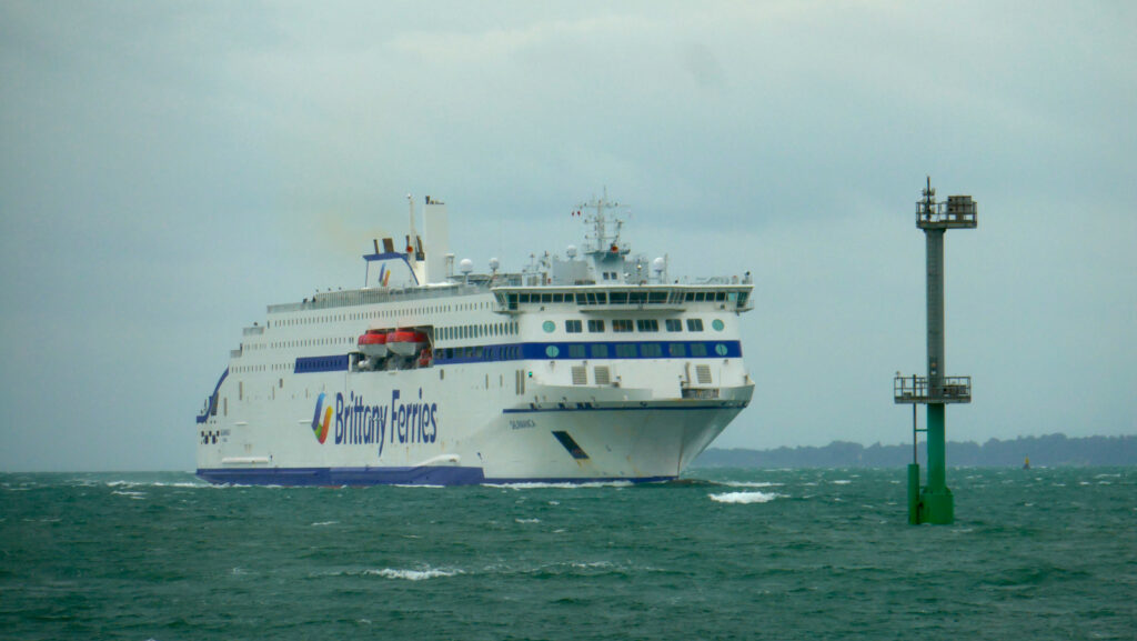 Salamanca arrivant à Portsmouth, en septembre 2024