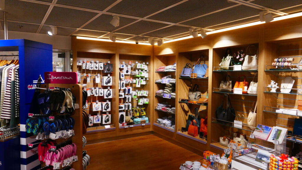 Boutique à bord de Salamanca