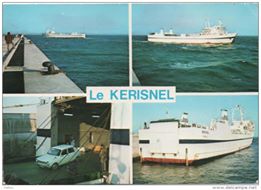 Carte postale du ferry roulier Kerisnel de Brittany Ferries