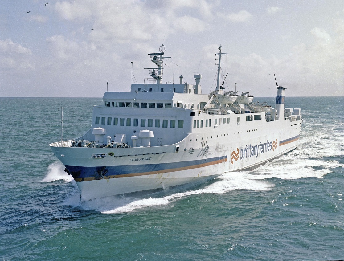 Lire la suite à propos de l’article M/V Penn-Ar-Bed (1974-1984) | Brittany Ferries
