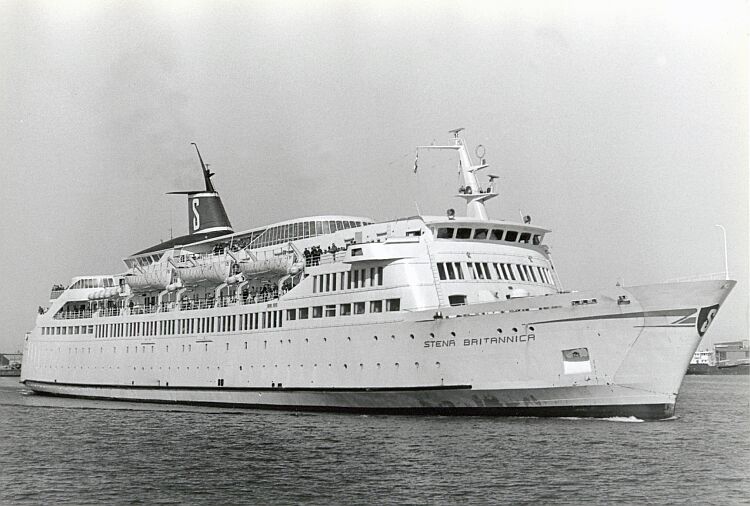 Ferry Stena Britannica en mer