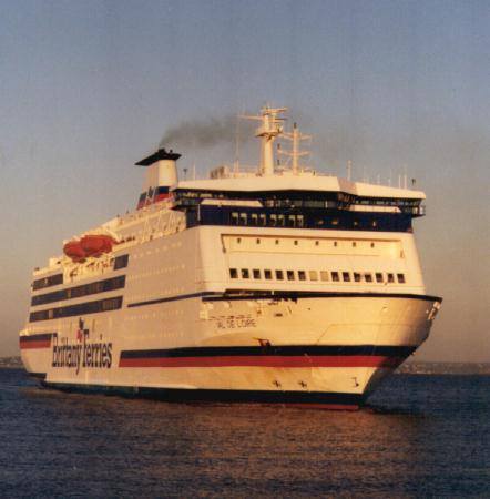 Ferry Val de Loire de Brittany Ferries à Roscoff
