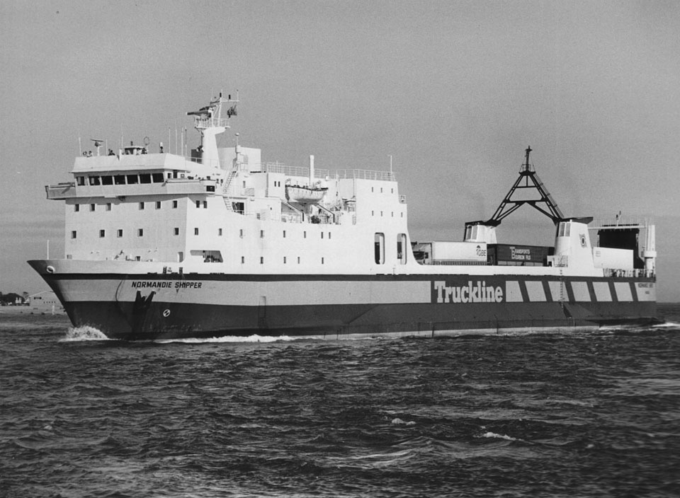 Le ferry Normandie Shipper de Truckline