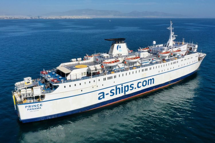 Ferry Prince opéré par a-ships.com