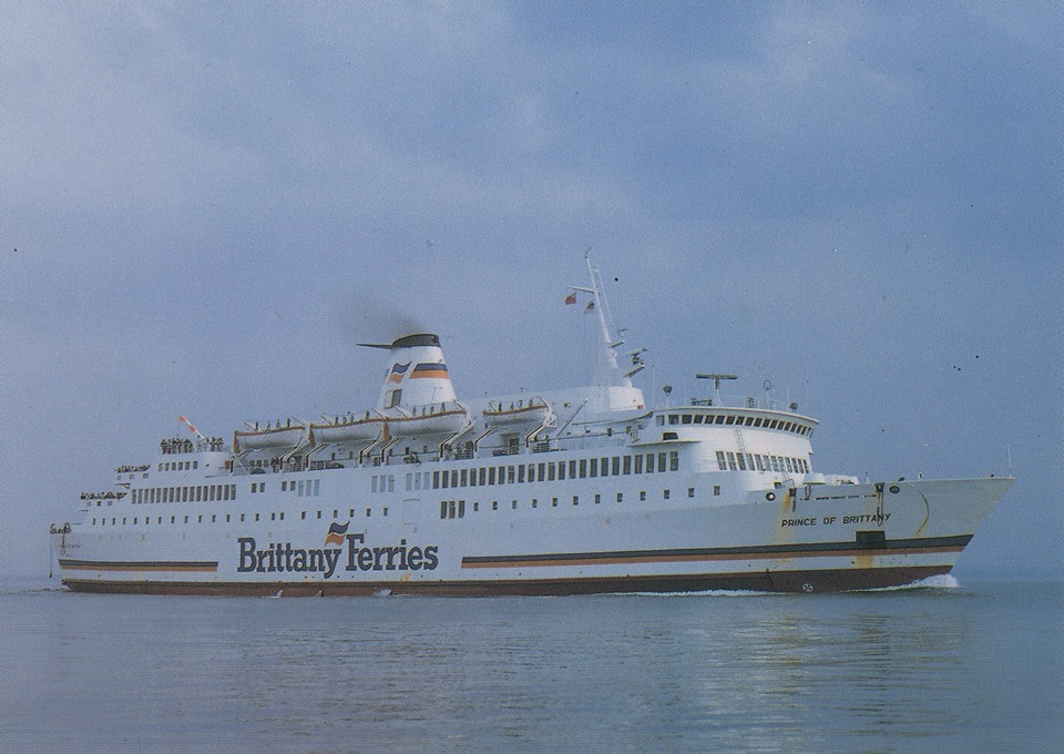 Le ferry Prince of Brittany de Brittany Ferries
