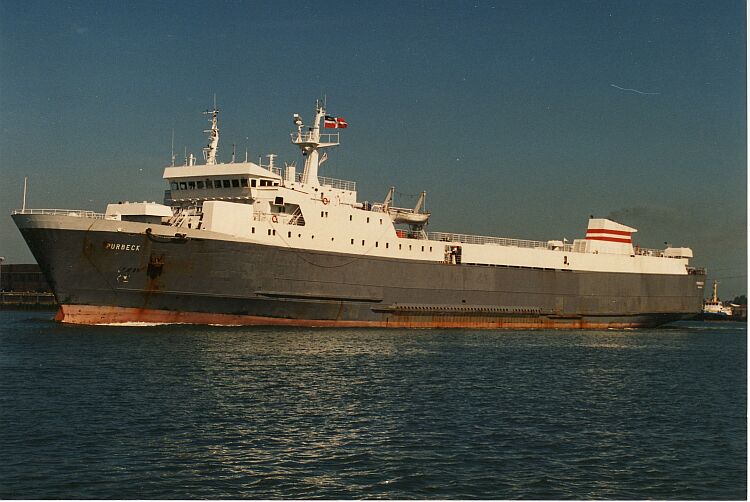 Le ferry Purbeck, en affrètement à Sally Line.