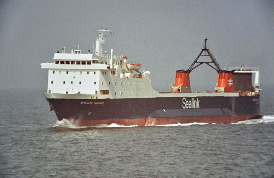 Le ferry Speedlink Vanguard de Sealink