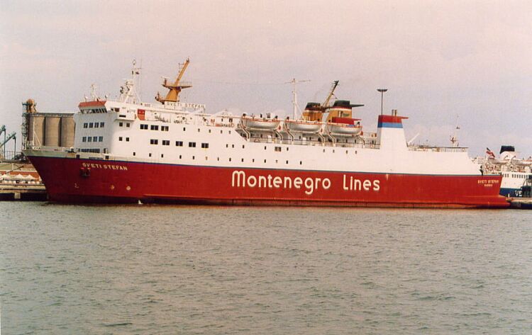 Ferry Sveti Stefan de Montenegro Line