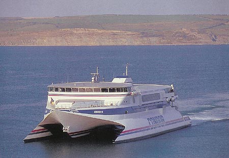 Le ferry Condor 10 de Condor Ferries